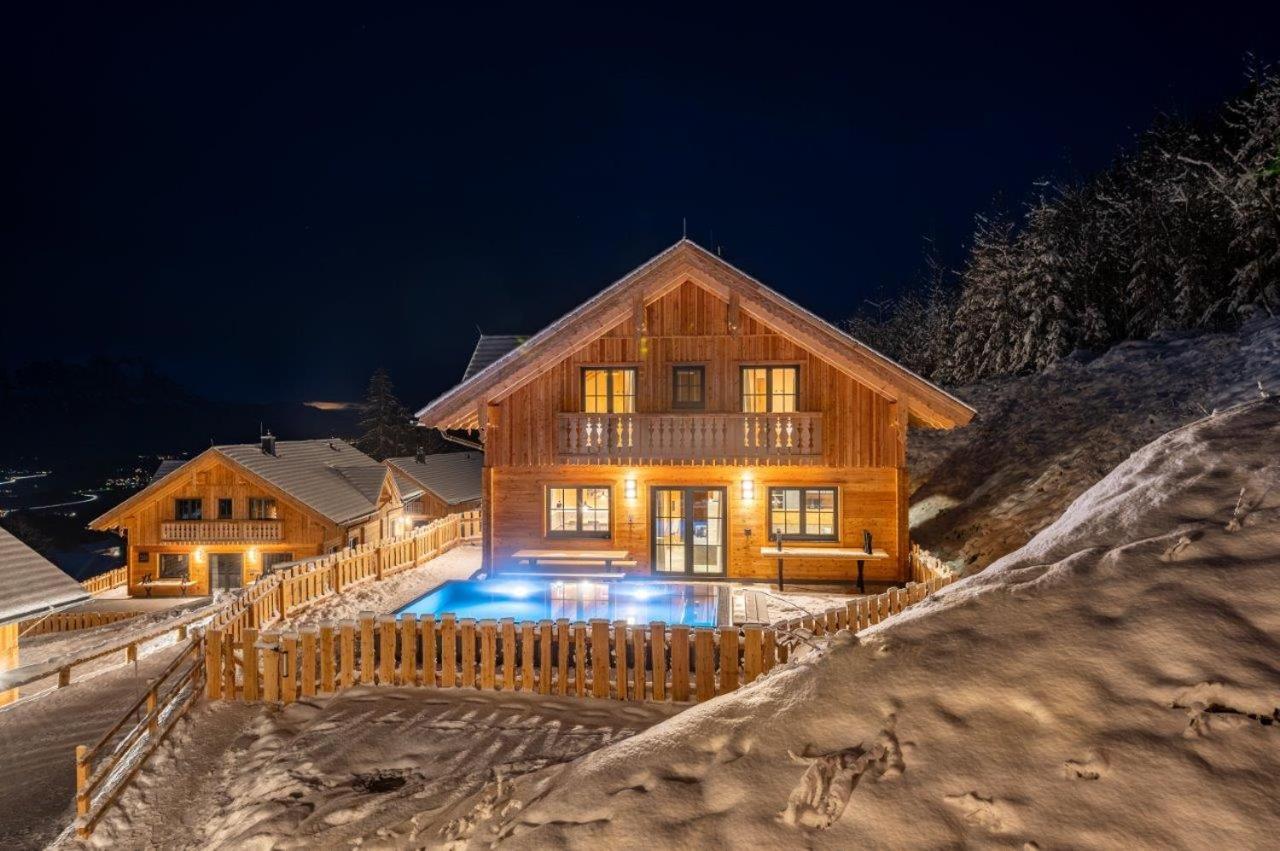 Poolchalet Dachsteinblick بروغيرن المظهر الخارجي الصورة