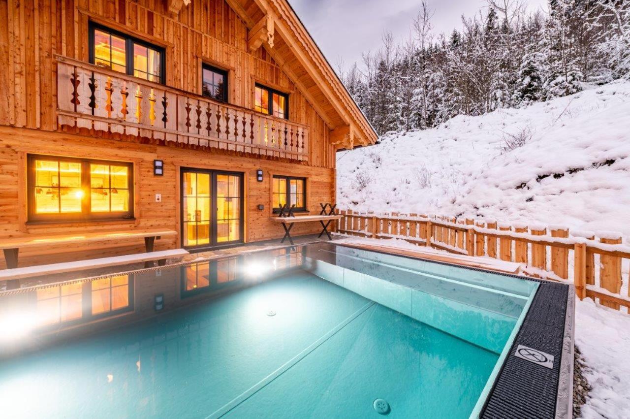 Poolchalet Dachsteinblick بروغيرن المظهر الخارجي الصورة