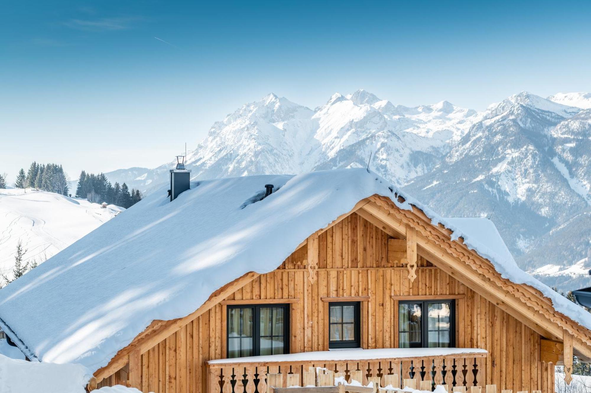 Poolchalet Dachsteinblick بروغيرن المظهر الخارجي الصورة