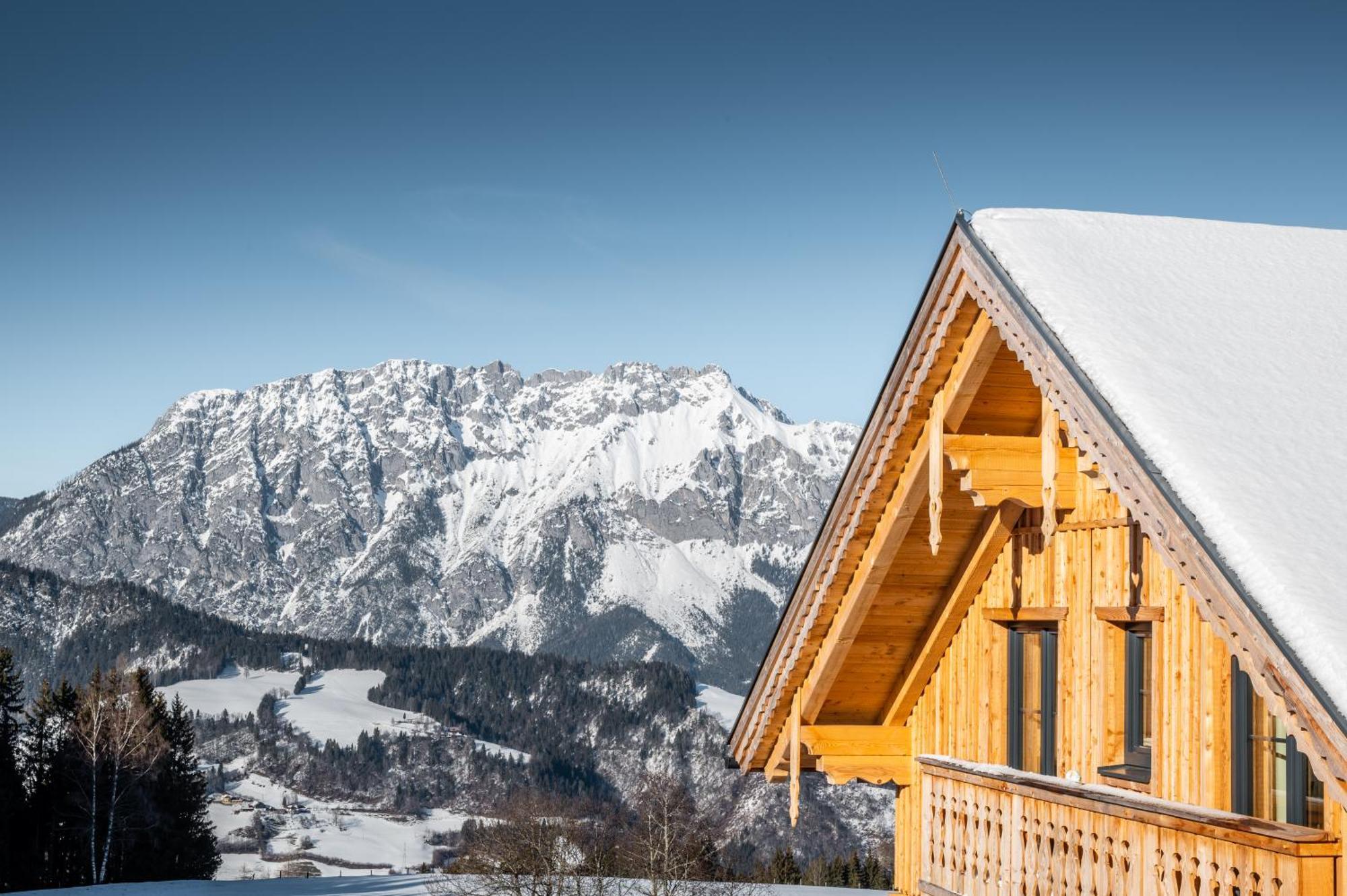 Poolchalet Dachsteinblick بروغيرن المظهر الخارجي الصورة