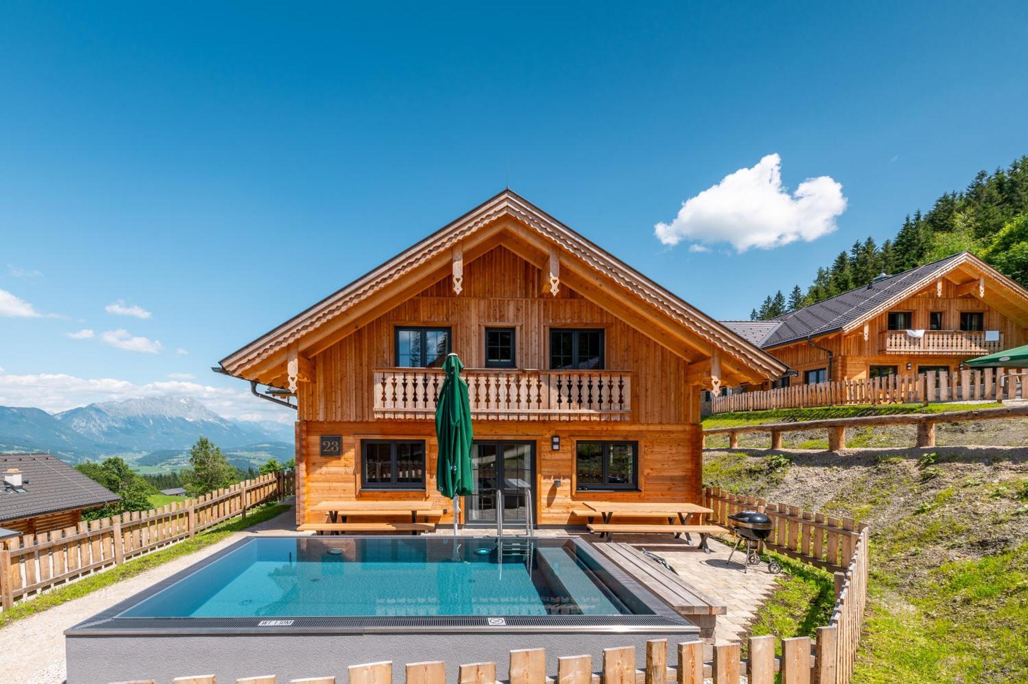 Poolchalet Dachsteinblick بروغيرن المظهر الخارجي الصورة